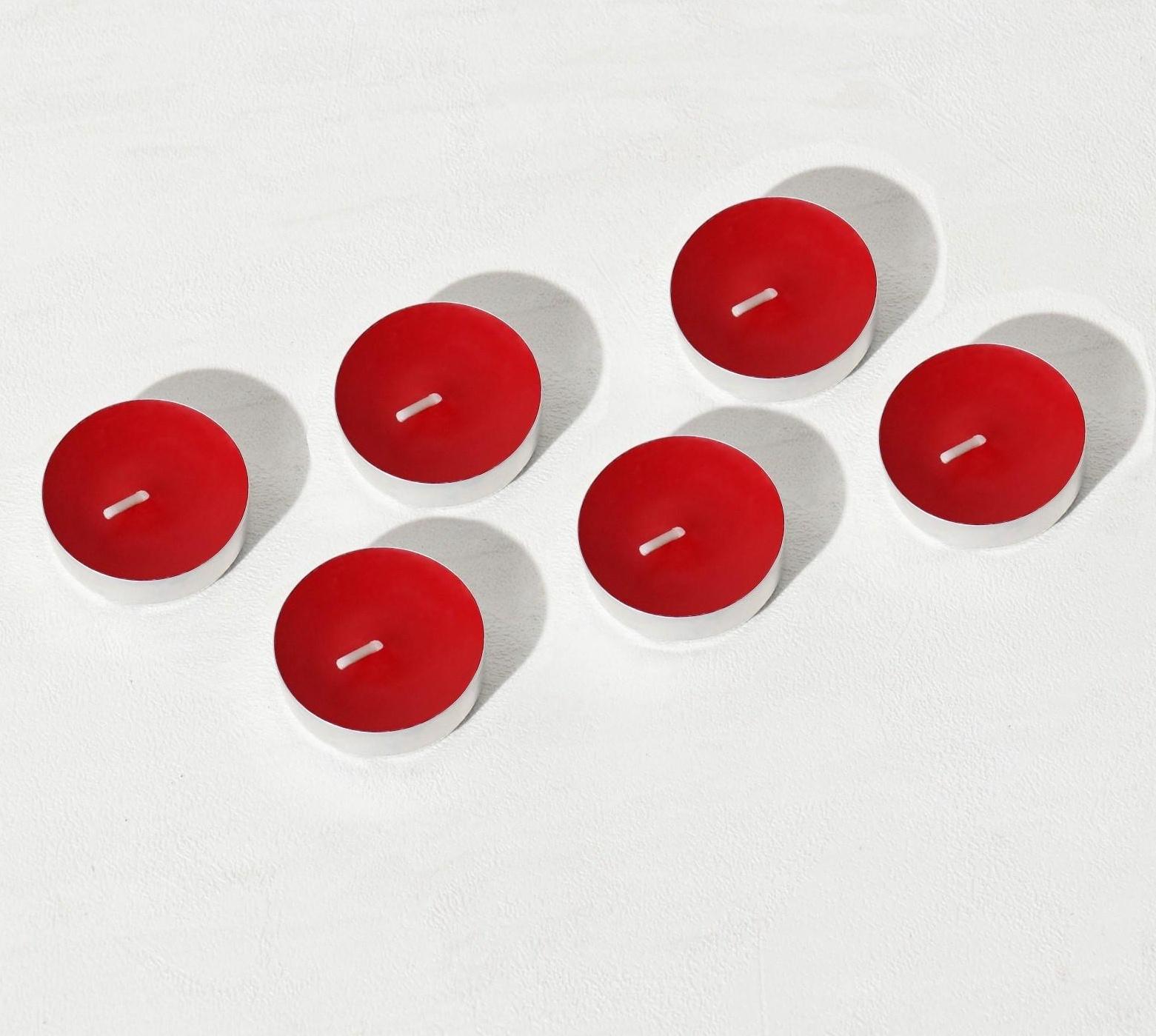 Набор чайных свечей ароматизированных 