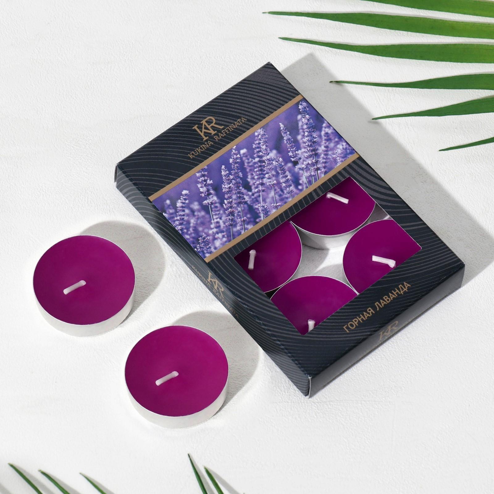 Набор чайных свечей ароматизированных 