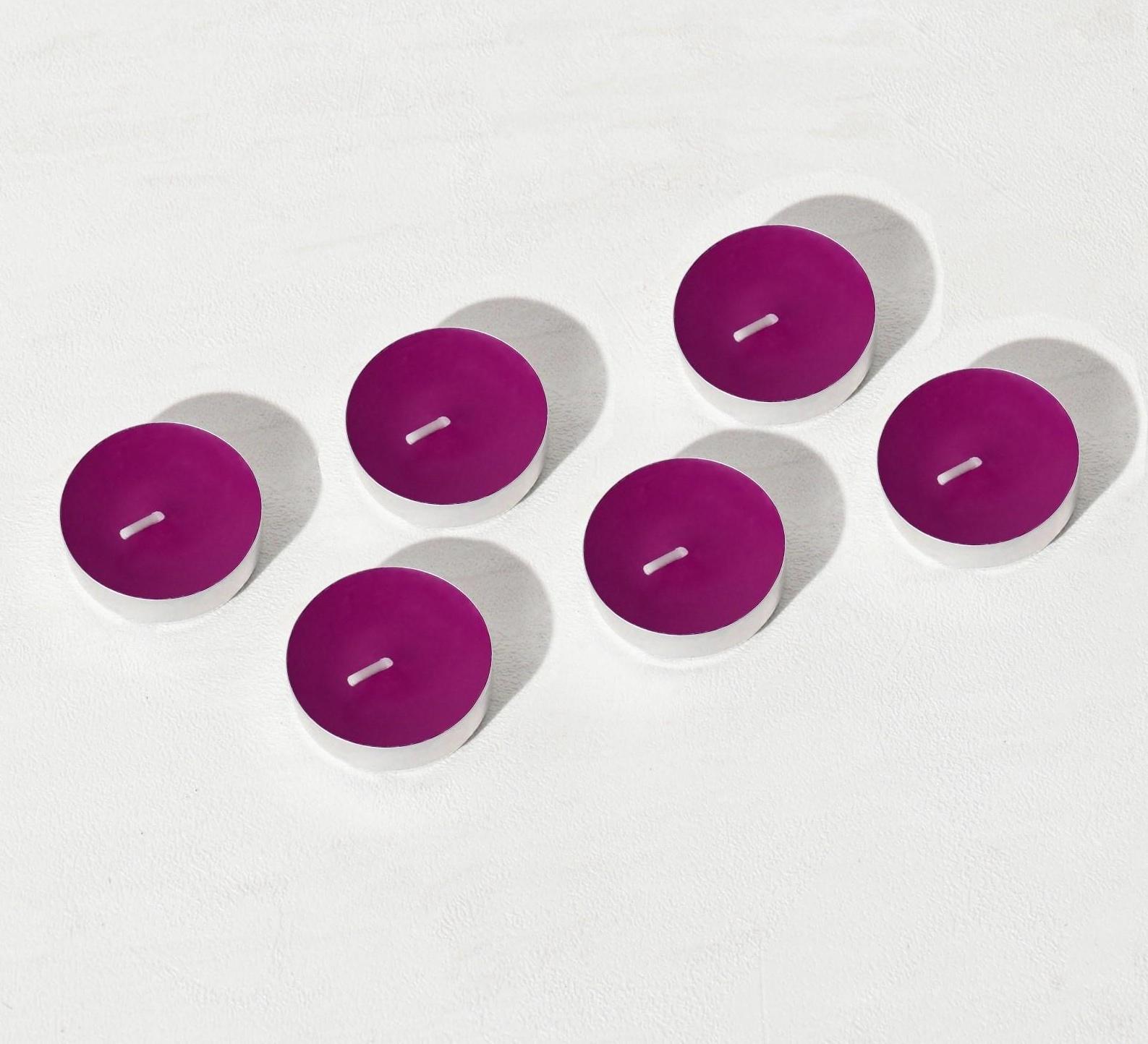 Набор чайных свечей ароматизированных 