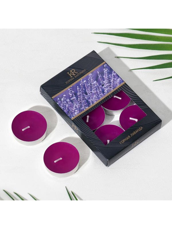 Набор чайных свечей ароматизированных 