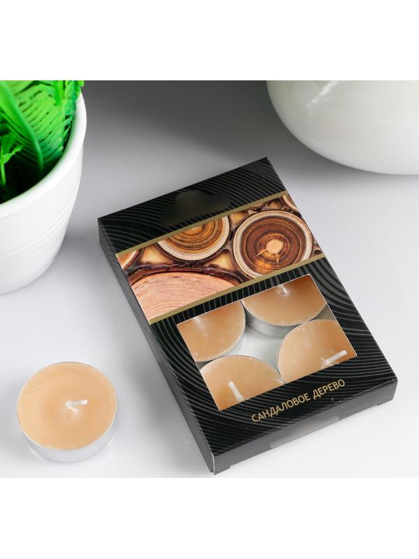 Набор чайных свечей ароматизированных 