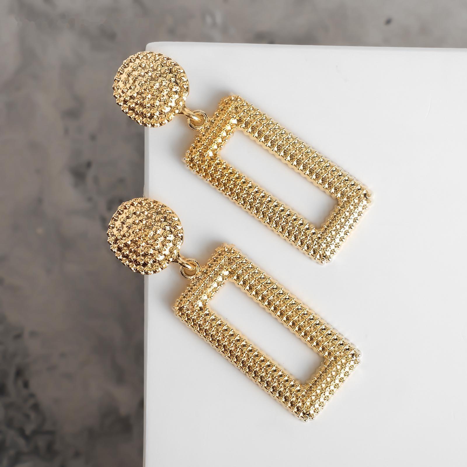 Серьги металл 