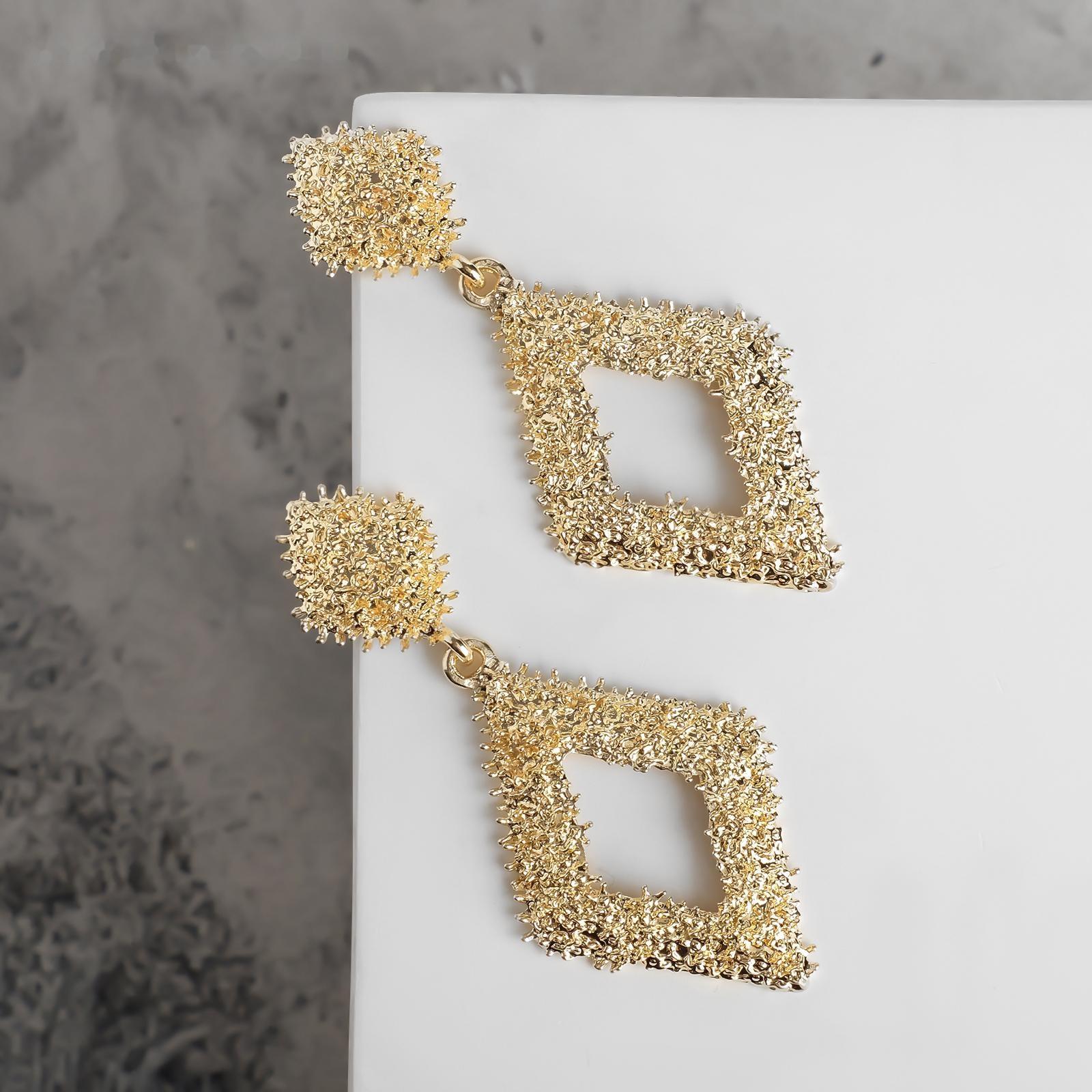 Серьги металл 