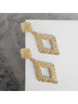 Серьги металл 