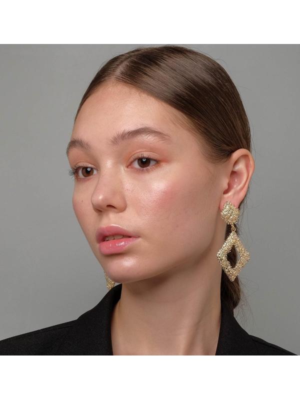 Серьги металл 