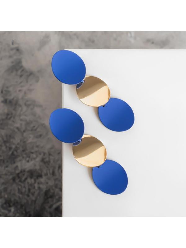 Серьги металл 