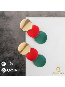 Серьги металл 