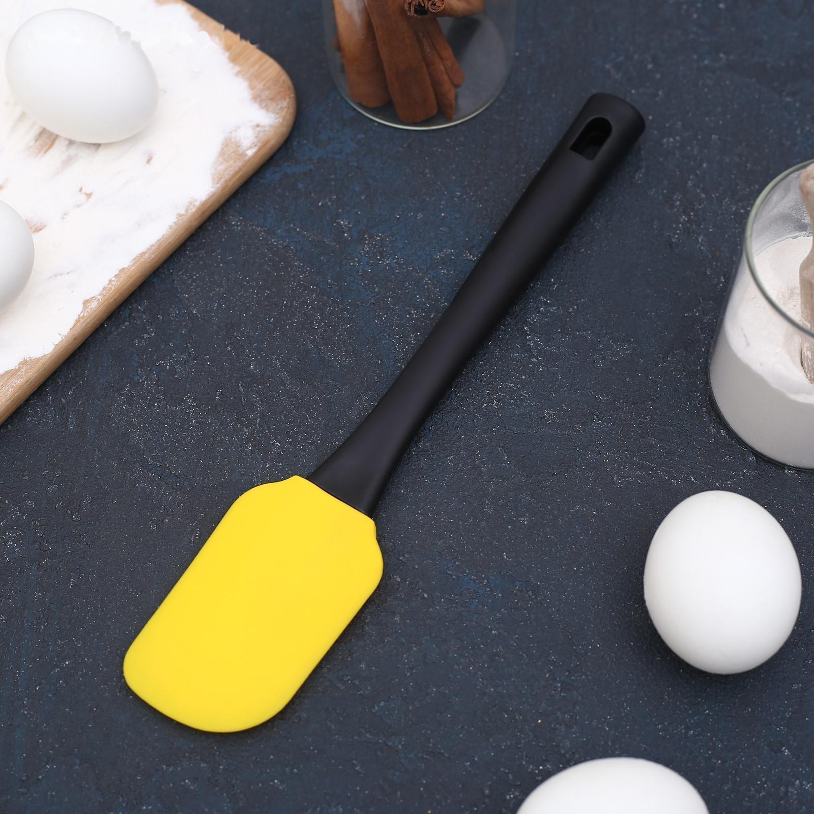 Лопатка Доляна «Контраст», 25,5 см, цвет МИКС