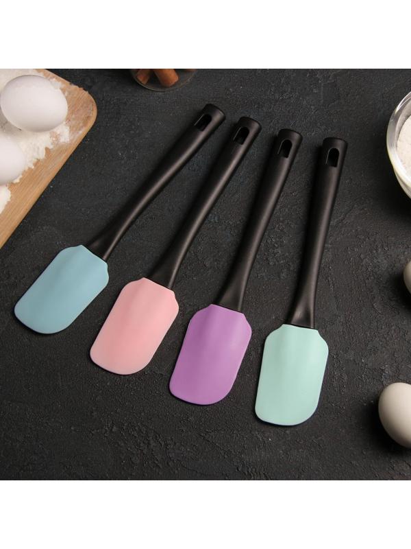 Лопатка Доляна «Контраст», 25,5 см, цвет МИКС