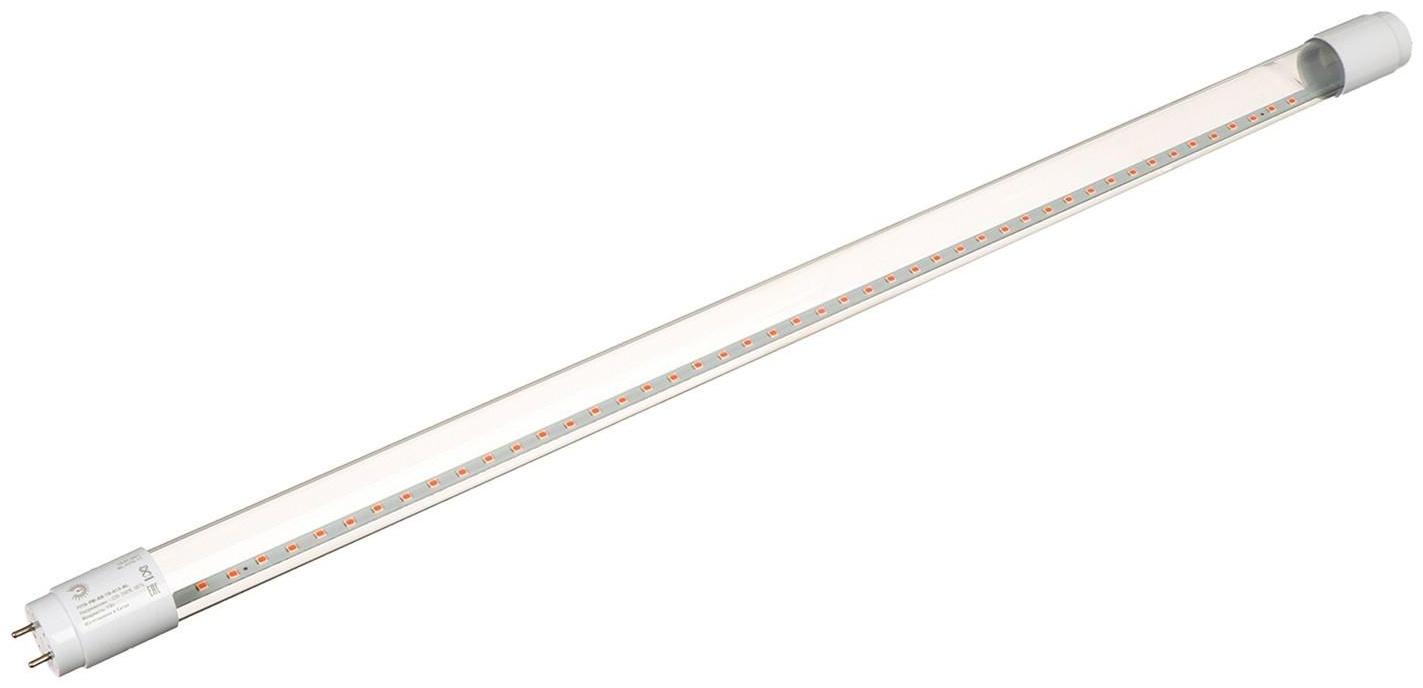 Фитолампа светодиодная, 9 Вт, 600 мм, IP20, сине-красный спектр, фиолетовая, «ЭРА»