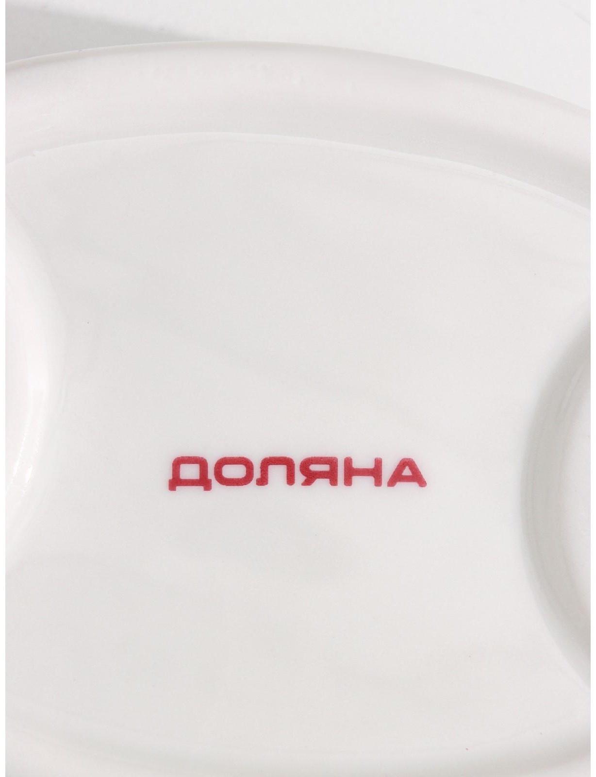 Набор аксессуаров для ванной комнаты Доляна «Сицилия», 3 предмета (дозатор 350 мл, мыльница, стакан)