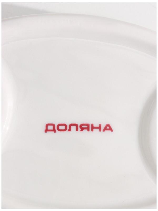 Набор аксессуаров для ванной комнаты Доляна «Сицилия», 3 предмета (дозатор 350 мл, мыльница, стакан)