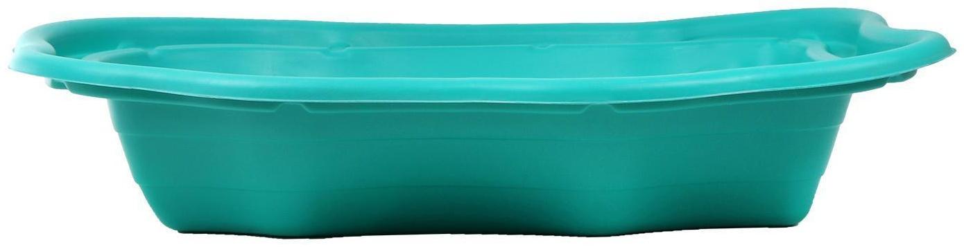 Пруд садовый пластиковый 1300 л, зелёный