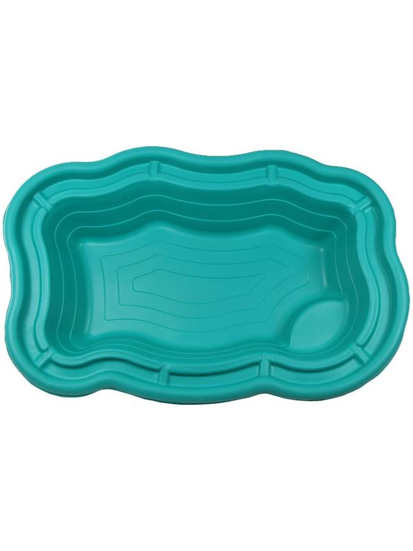 Пруд садовый пластиковый 1300 л, зелёный