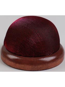 Игольница «Круг» на деревянной подложке d = 7 см, цвет МИКС