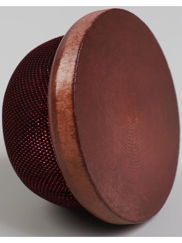 Игольница «Круг» на деревянной подложке d = 7 см, цвет МИКС