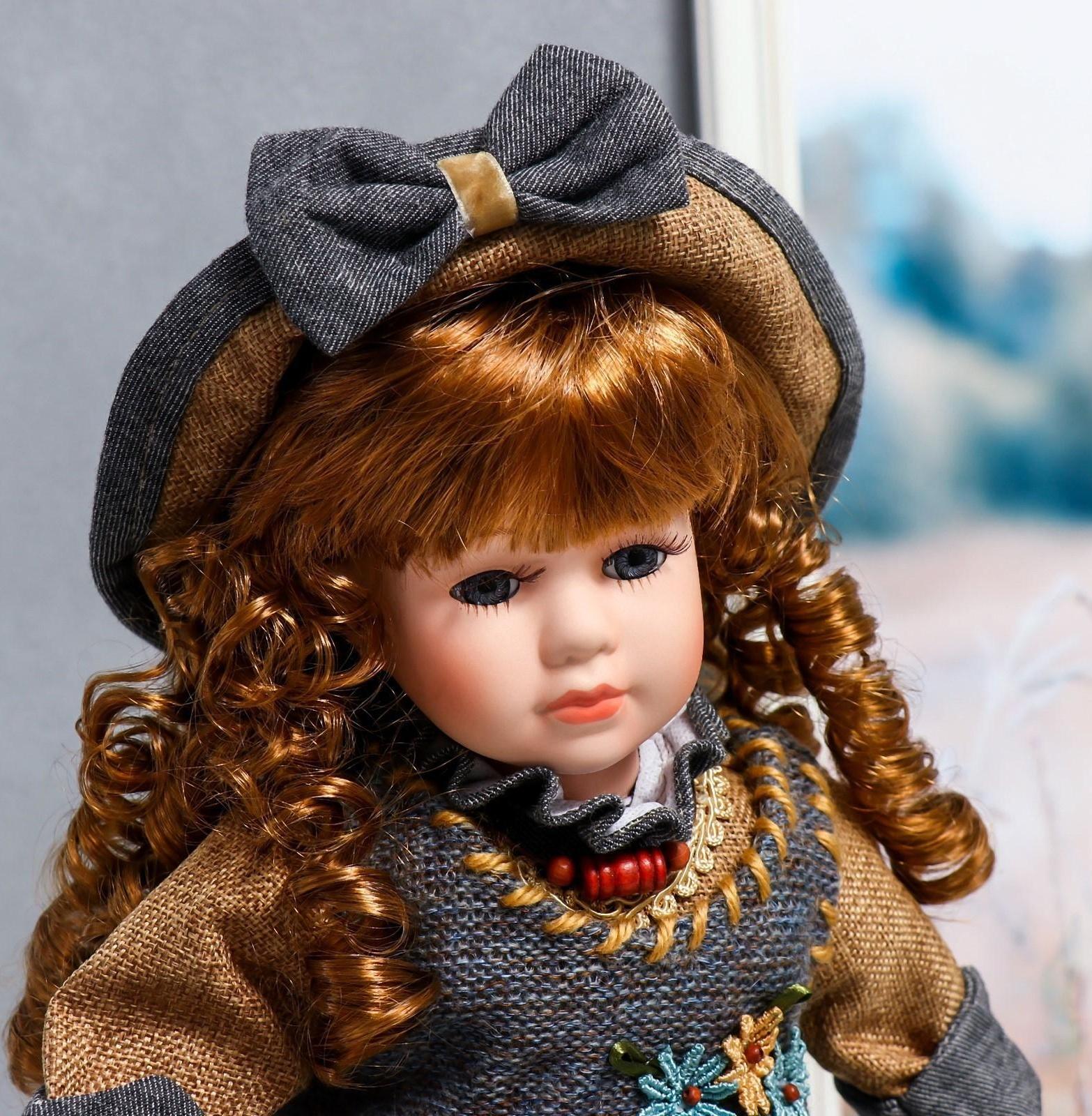 Кукла коллекционная керамика 