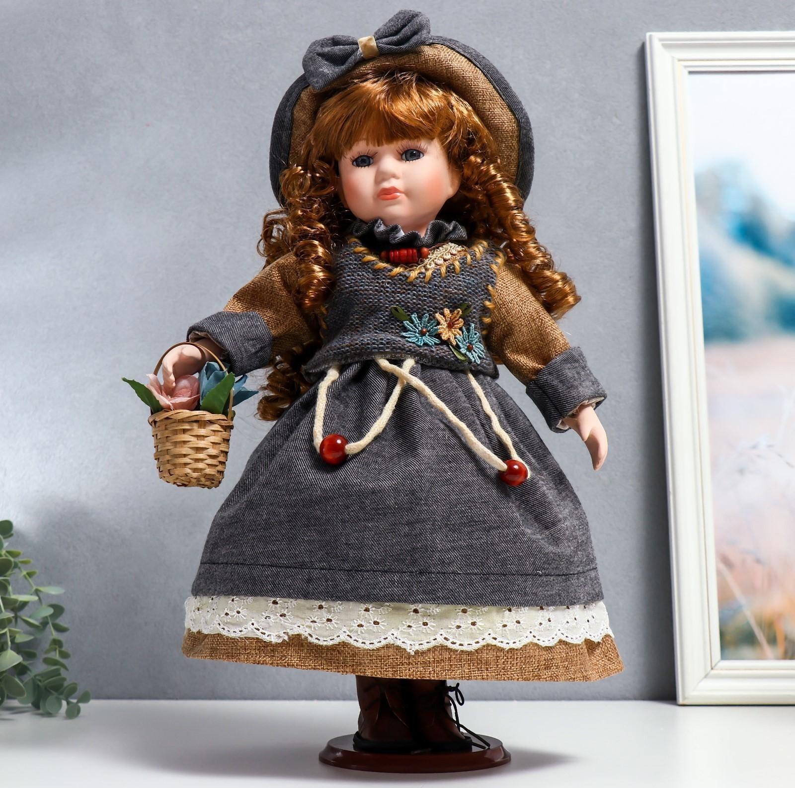 Кукла коллекционная керамика 