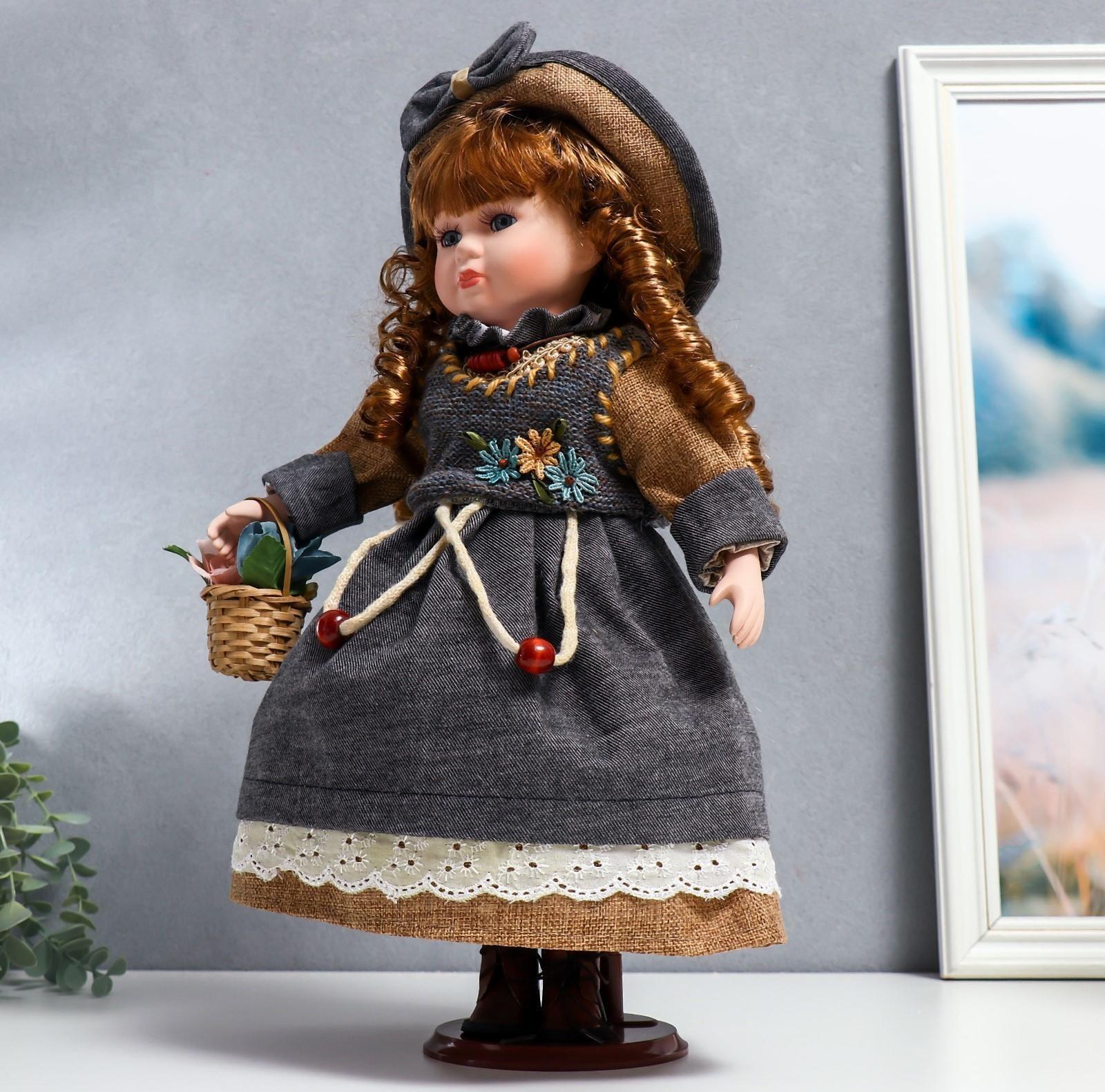 Кукла коллекционная керамика 