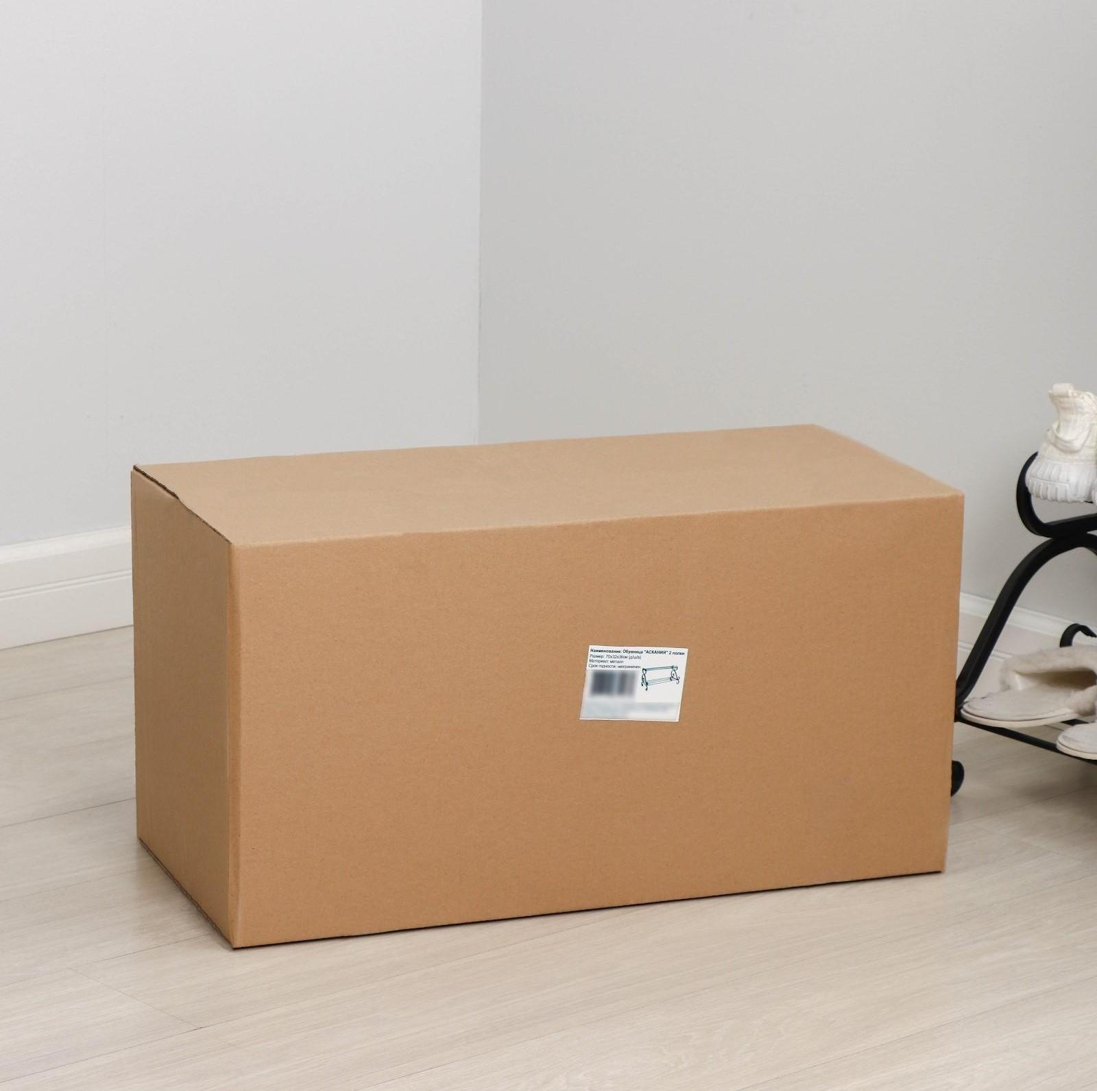 Подставка для обуви «Аскания», 2 яруса, 70×33 см