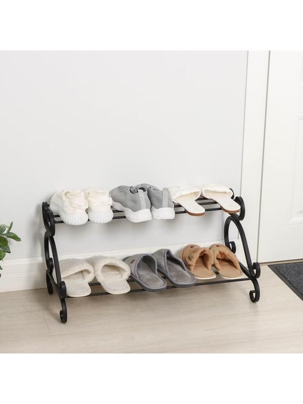 Подставка для обуви «Аскания», 2 яруса, 70×33 см