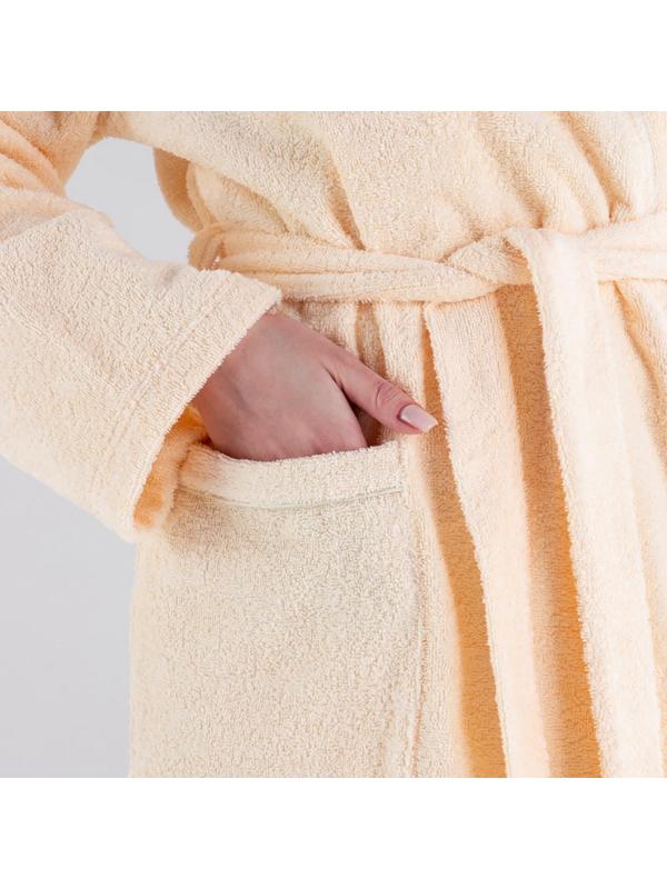 Халат махровый женский Missis размер 50-52, 100% хлопок