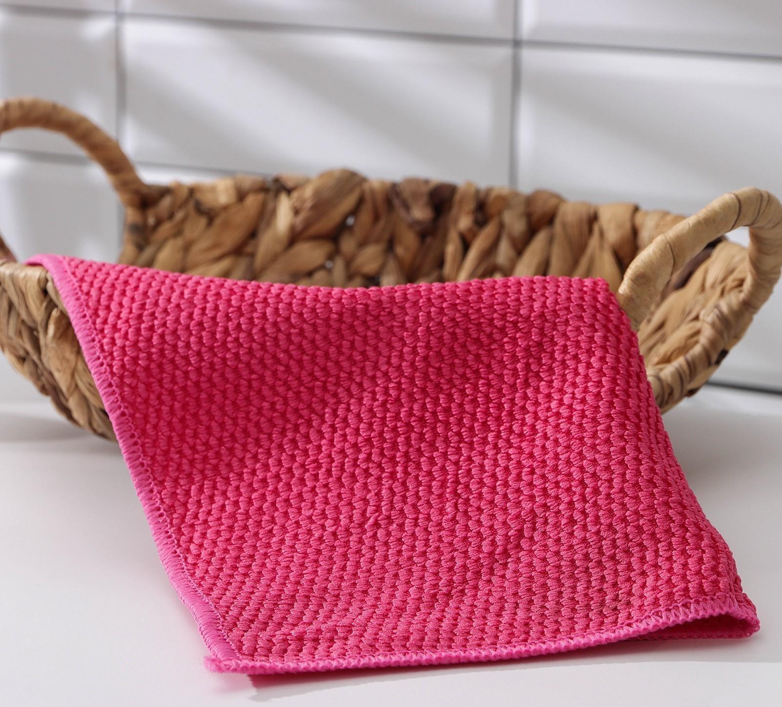 Салфетка микрофибра Доляна, 30×30 см, цвет МИКС