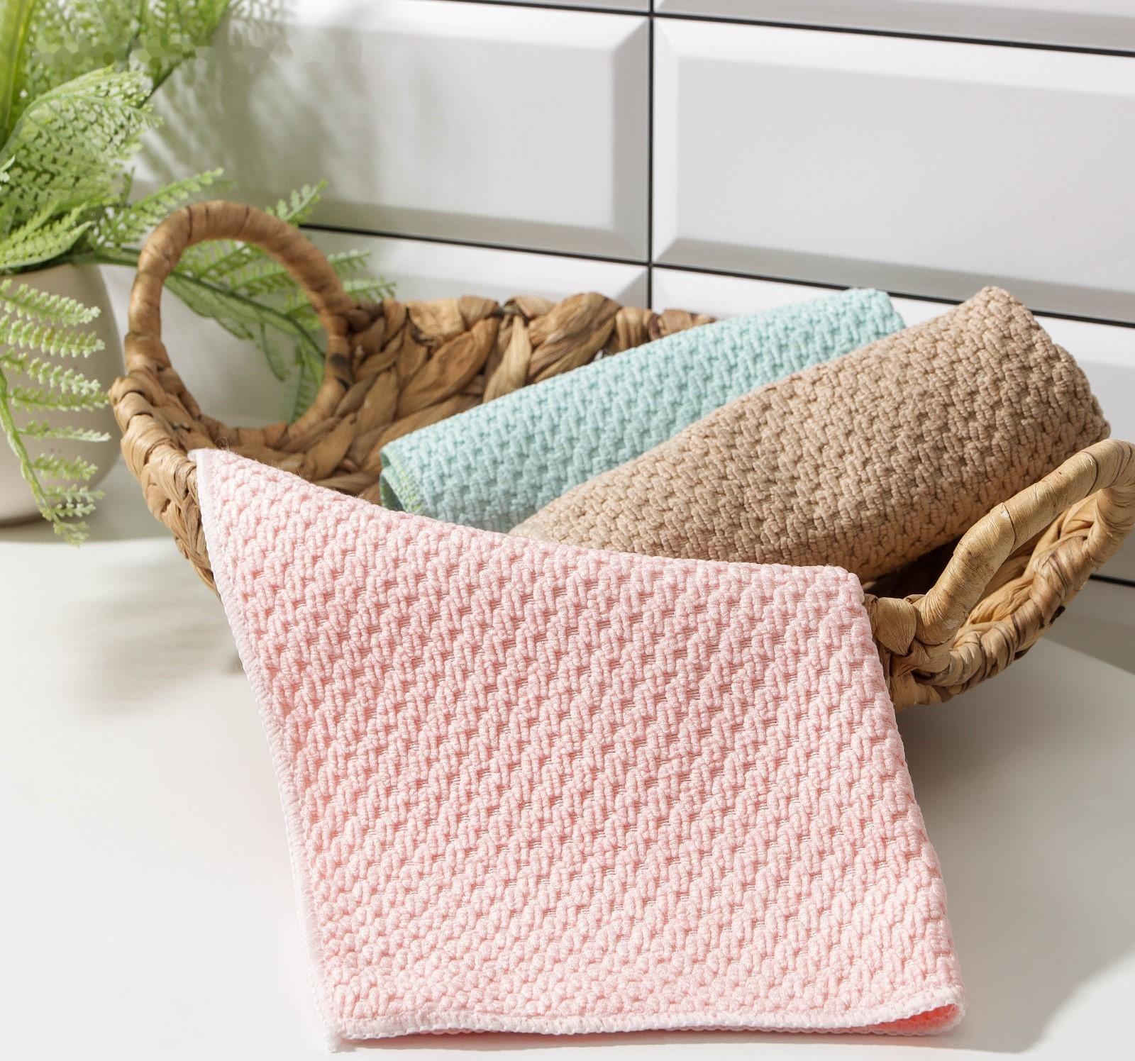 Салфетка микрофибра Доляна, 30×30 см, цвет МИКС