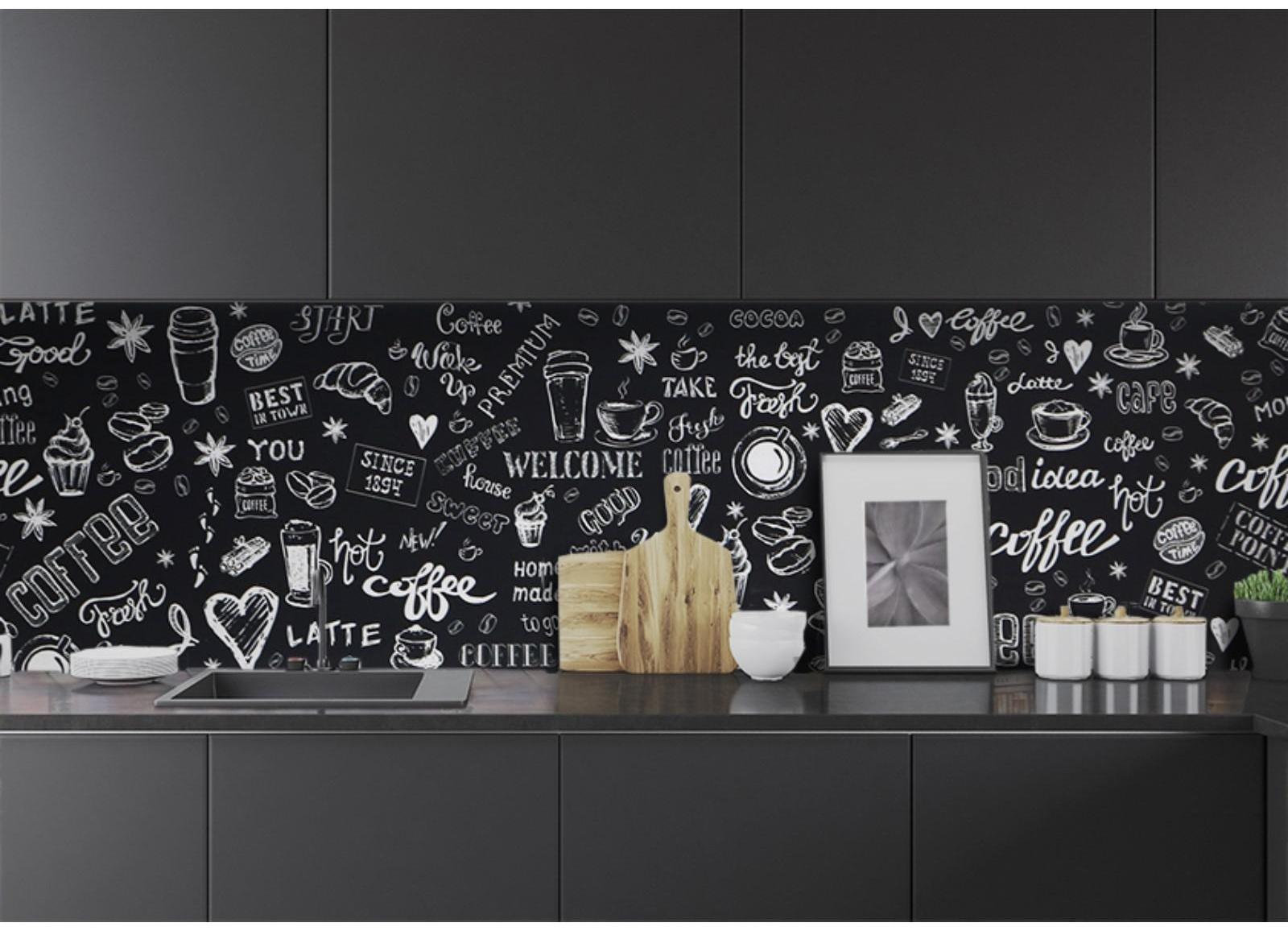 Кухонный фартук ПВХ, фотопечать 