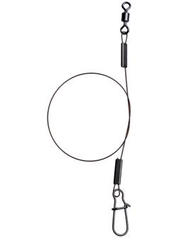 Поводок стальной AFW, 7 нитей, диаметр 0.3 мм, тест 14 кг, 15 см, 3 шт.