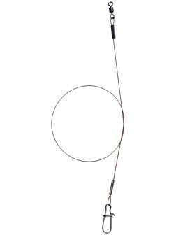 Поводок стальной AFW, 7 нитей, диаметр 0.3 мм, тест 14 кг, 25 см, 3 шт.