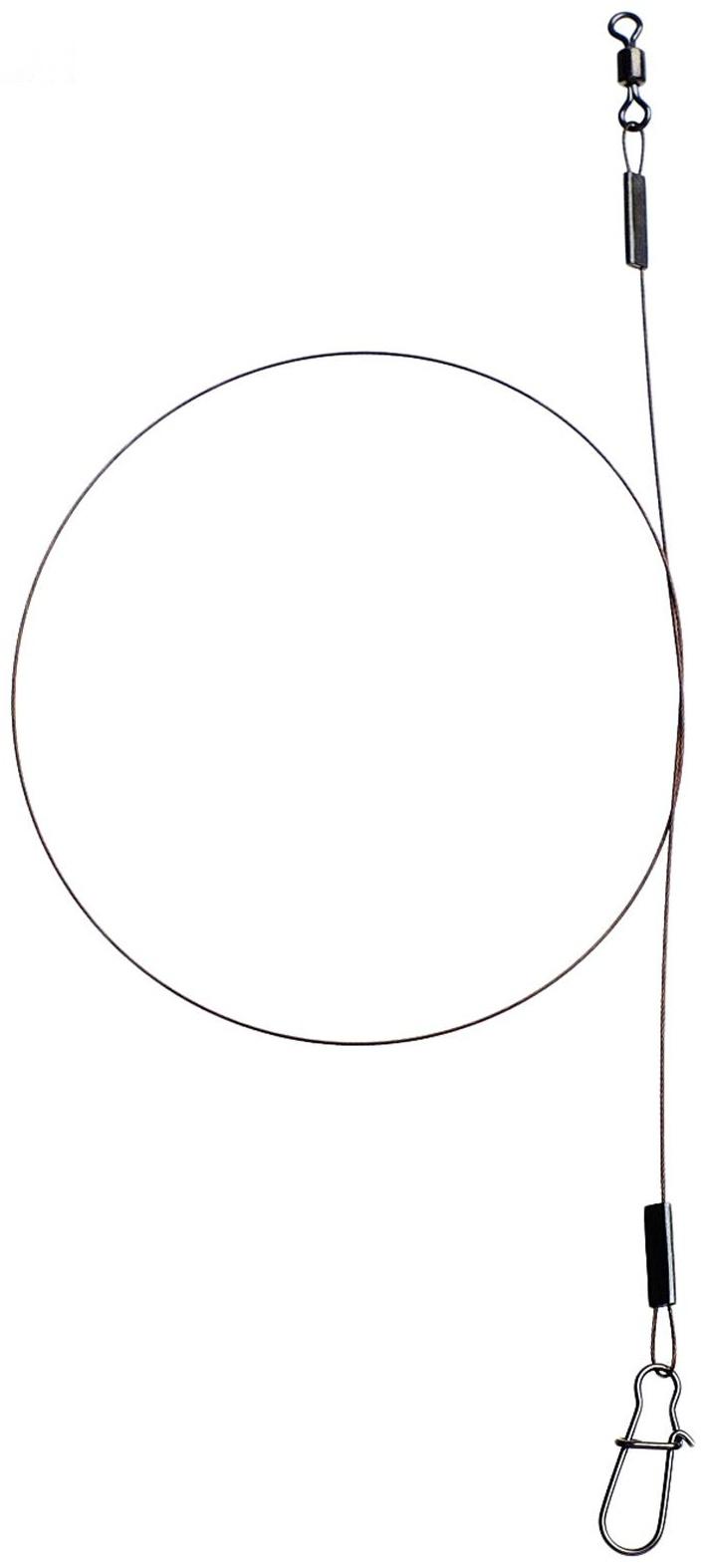 Поводок стальной AFW, 7 нитей, диаметр 0.3 мм, тест 14 кг, 30 см, 3 шт.