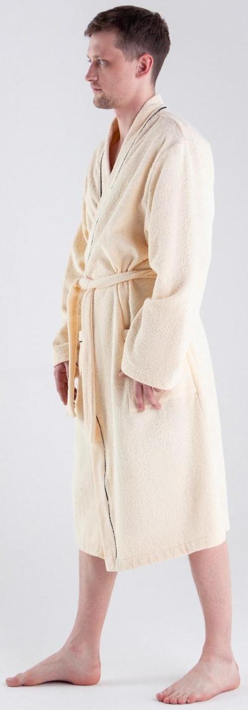 Халат махровый мужской King, размер 56-58, 100% хлопок