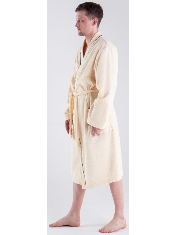 Халат махровый мужской King, размер 56-58, 100% хлопок