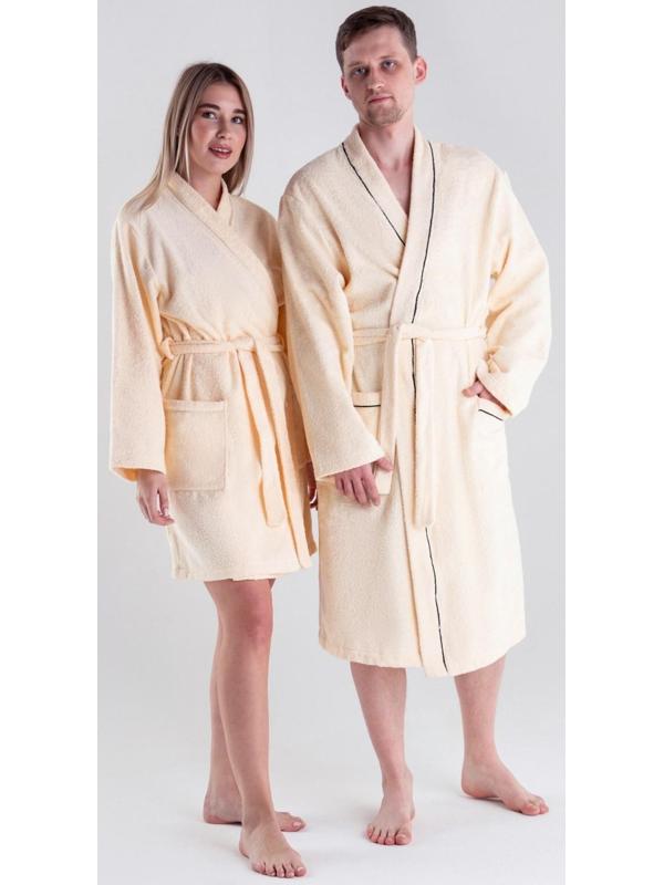 Халат махровый мужской King, размер 56-58, 100% хлопок