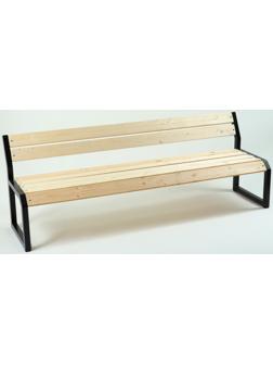 Скамейка со спинкой 