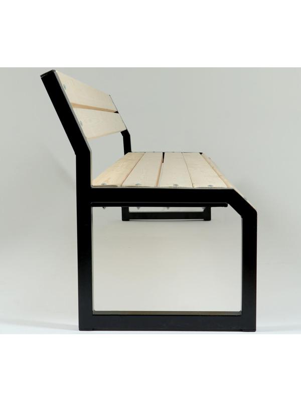 Скамейка со спинкой 