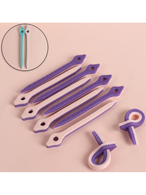 Бигуди с фиксатором, d = 1 см, 17 см, 10 шт, цвет МИКС