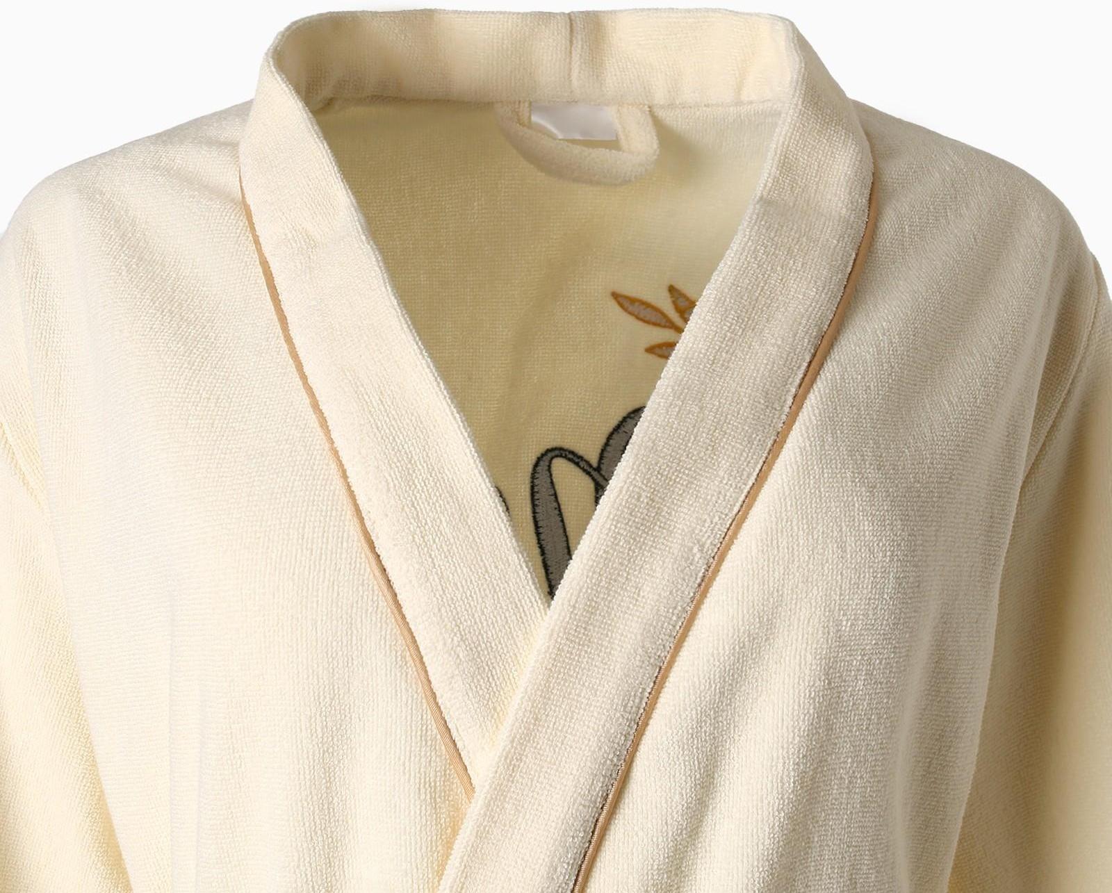 Халат махровый женский Missis размер 46-48, 100% хлопок