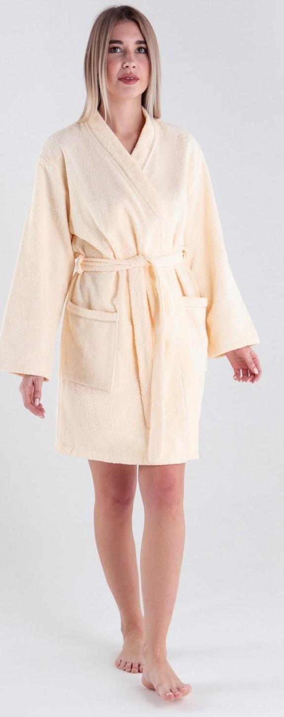 Халат махровый женский Queen размер 50-52, 100% хлопок