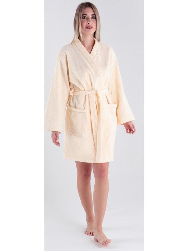 Халат махровый женский Queen размер 50-52, 100% хлопок