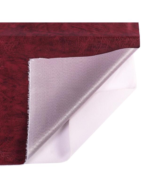 Комплект для обивки дверей, 110 × 200 см: иск.кожа, поролон 3 мм, гвозди, бордо, «Эконом»