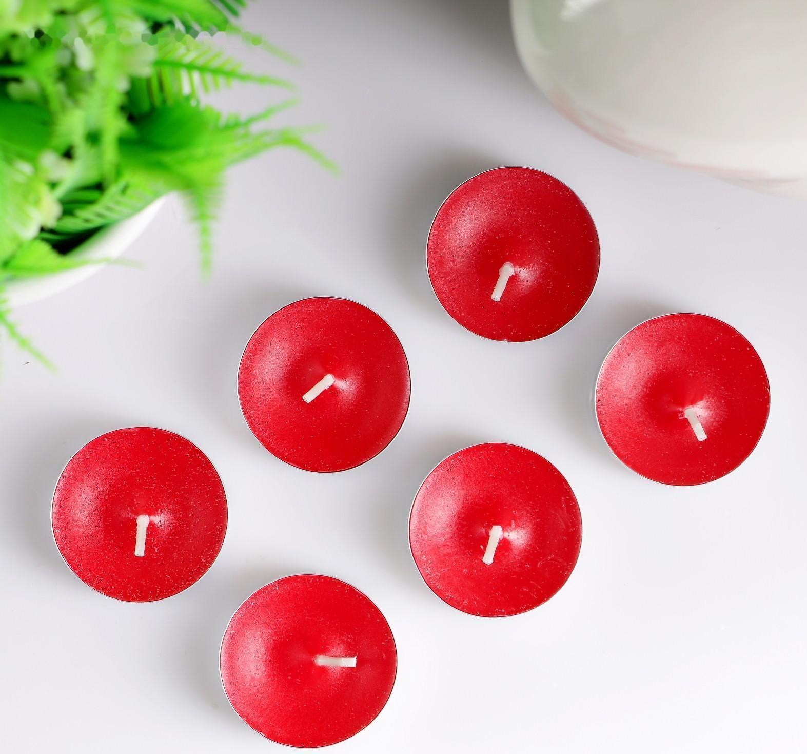 Набор чайных свечей ароматизированных 