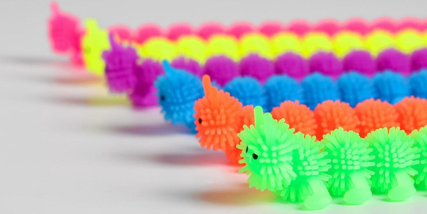 Ёжка «Сороконожка», цвета МИКС