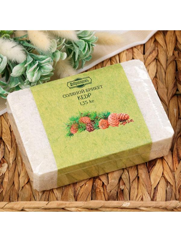 Соляной брикет с алтайскими травами 