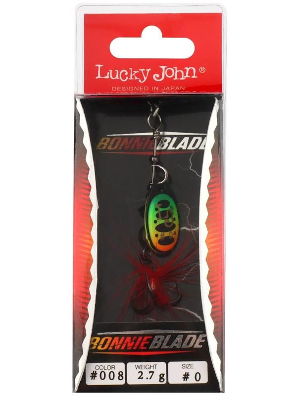 Блесна вращающаяся Lucky John BONNIE BLADE 00, 2.7 г, цвет 008