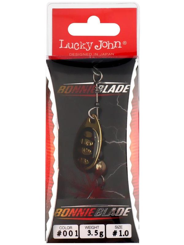 Блесна вращающаяся Lucky John BONNIE BLADE 01, 3.5 г, цвет 001