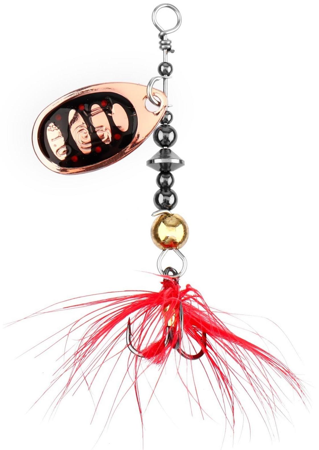 Блесна вращающаяся Lucky John BONNIE BLADE 01, 3.5 г, цвет 006