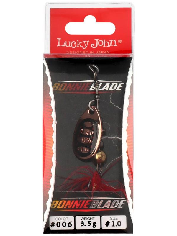 Блесна вращающаяся Lucky John BONNIE BLADE 01, 3.5 г, цвет 006