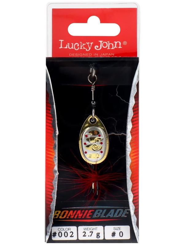 Блесна вращающаяся Lucky John BONNIE BLADE 00, 2.7 г, цвет 002